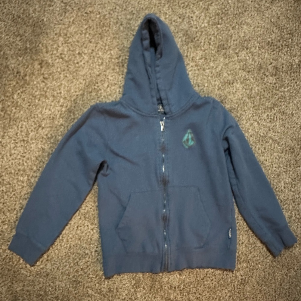 Volcom Navy Blue Kids Hoodie